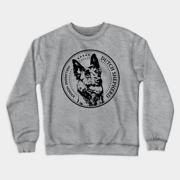 Dutch Shepherd - Dutchie Crewneck Sweatshirt by Nartissima